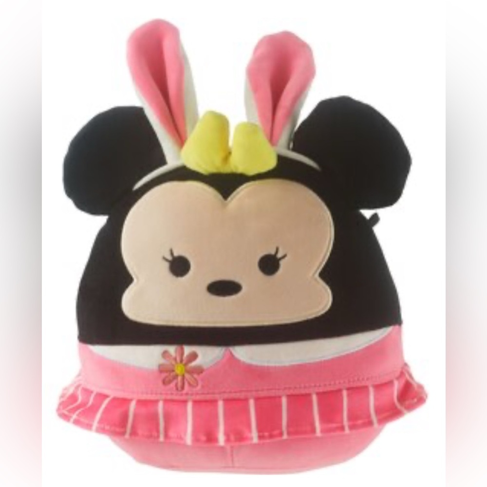 NEW!! Squishmallows Disney Minnie Mouse Easter Plush With Bunny Ears-8” (NWT)
